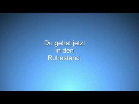 Auf Wiedersehen (Lied zum Ruhestand)